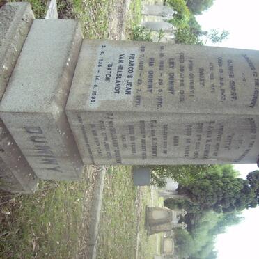 DUMINY Family grave