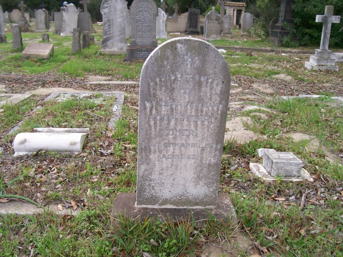 DYER John Henry -1908