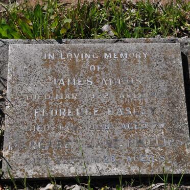 EASLEY Florence -1928 :: PHILLIPS Margaret Jane -1928 :: ANGUS James -1922
