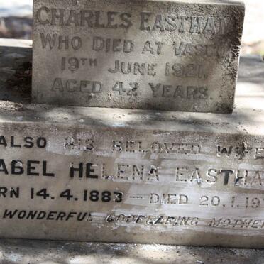 EASTHAM Charles -1921 &amp; Mabel Helena 1883-1975