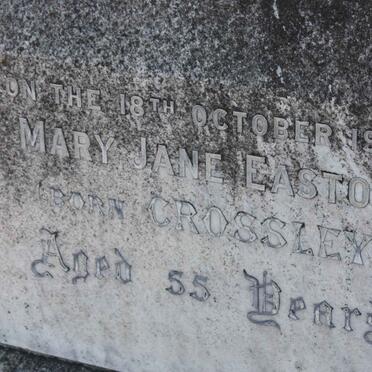 EASTON Mary Jane nee CROSSLEY