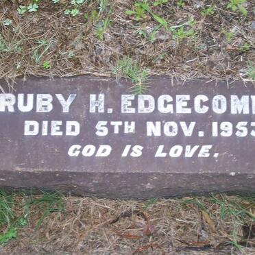 EDGECOMBE Ruby H.-1953