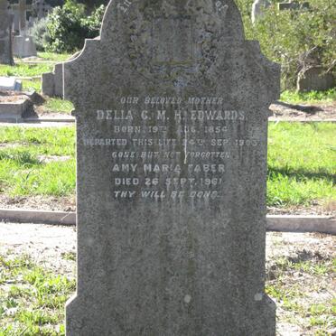 EDWARDS Delia C.M. 1854-1903 :: FABER Amy Maria -1961