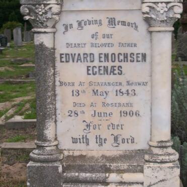 EGENAES Edvard Enochsen 1843-1906
