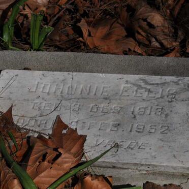 ELLIS Johnnie 1913-1952