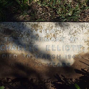 ELLIOTT Charles -1944