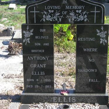 ELLIS Anthony Grant 1955-1983