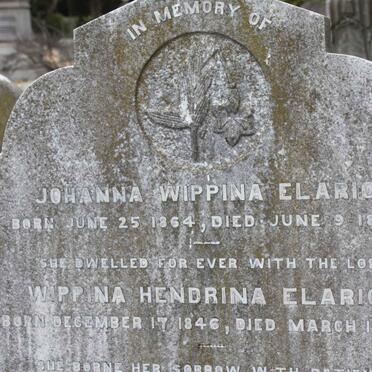 ELARIO Johanna Wippina 1864-1886 :: ELARIO Wippina Hendrina 1846-1892
