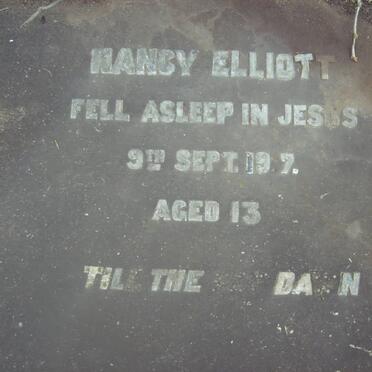 ELLIOTT Nancy -1917