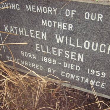 ELLEFSEN Kathleen Willoughby 1889-1959