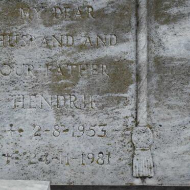 EWERT Hendrik 1953-1981