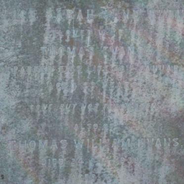 EVANS Thomas William -1939 &amp; Alice Sarah Jane :: EVANS Elizabeth Bessie 1873-1959