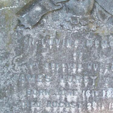 EVANS James Hurst 1859-1896