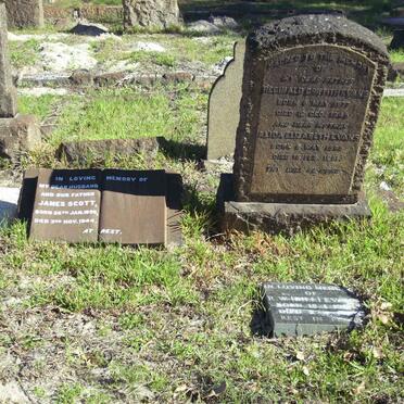 EVANS Reginald Griffith 1877-1945 &amp; Alida Elizabeth 18??-1951 :: SCOTT James 1890-1944