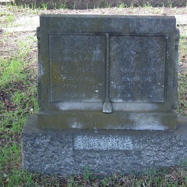 EYDEN Charles Edward -1960 &amp; Elizabeth Kathrine -1967