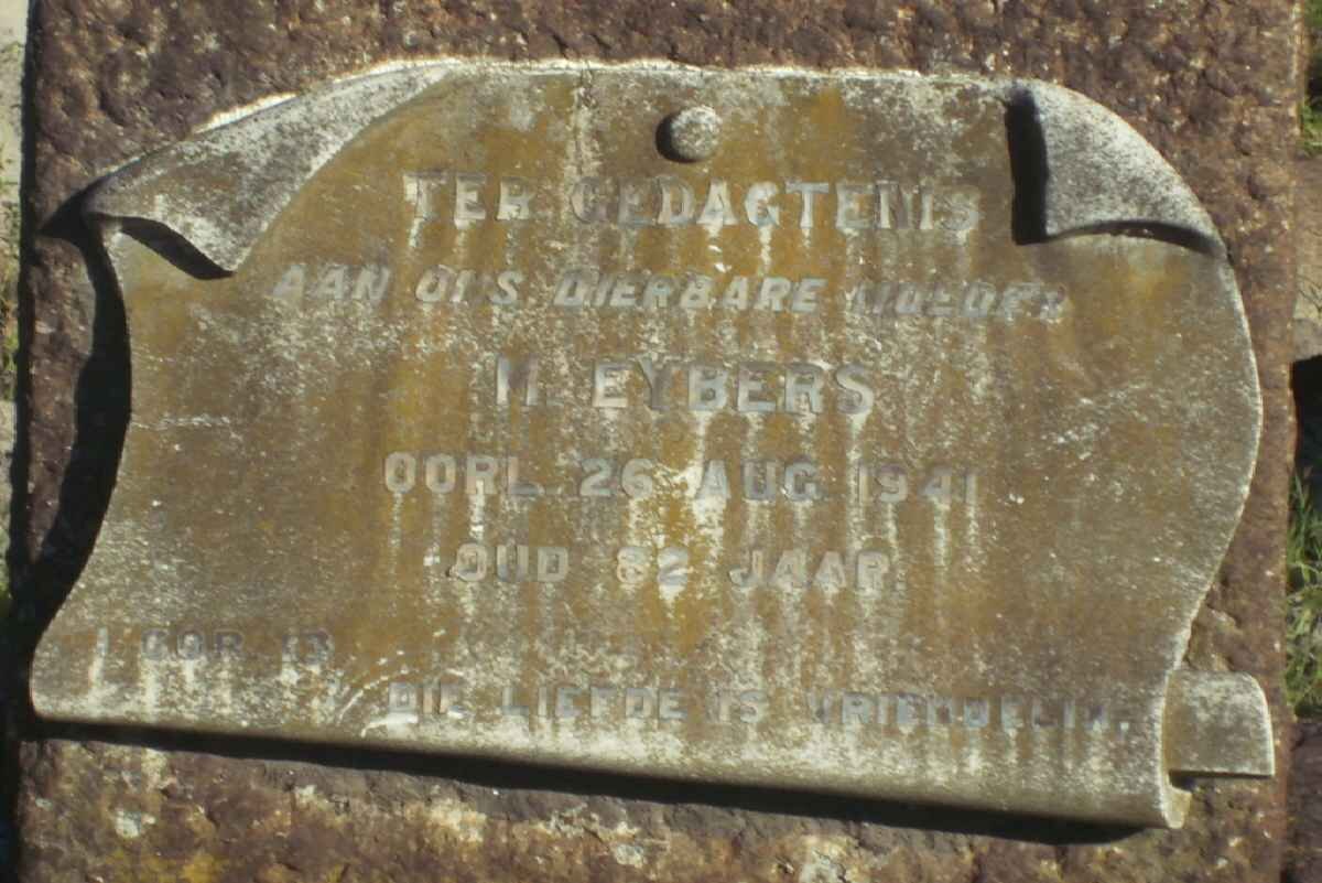 EYBERS M. -1941