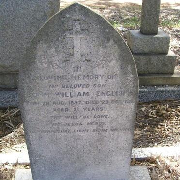 ENGLISH John William 1897-19??