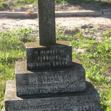 ENSOR Florence Blanche -1898 :: ENSOR Pauline Florence Bertha -1898