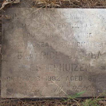 ESTERHUIZEN Beatrice Jacoba -1982