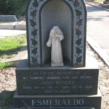 ESMERALDO João Mendes 1911-1963