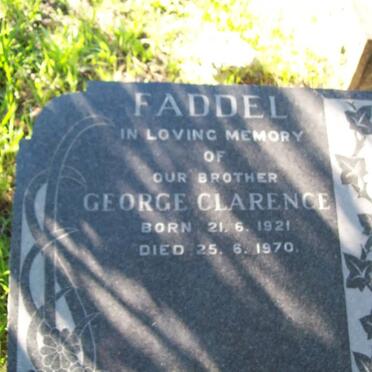 FADDEL George Clarence 1921-1970