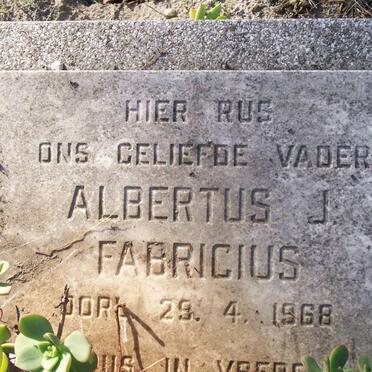 FABRICIUS Albertus -1968