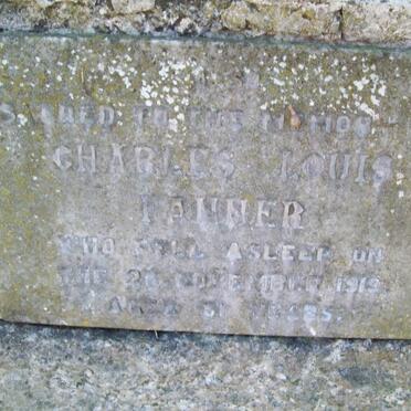 FANNER Charles Louis -1919 &amp; Emily Lucy -1910