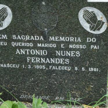 FERNANDES Antonio Nunes 1905-1981