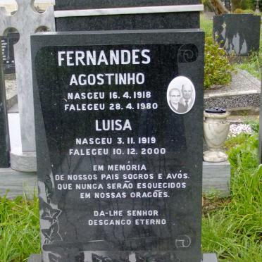 FERNANDES Agostinho 1918-1980 &amp; Luisa 1919-2000