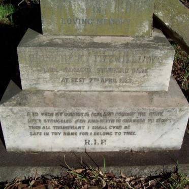 FITZWILLIAMS Frederick -1922