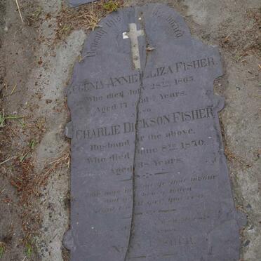 FISHER Charlie Dickson -1870 &amp; Regine Annie Eliza -1865