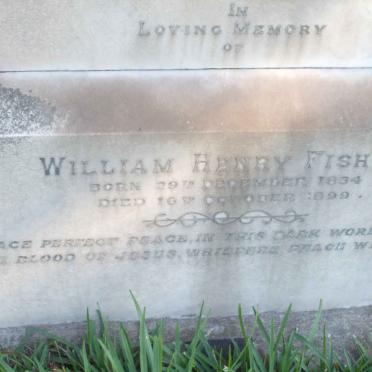 FISHER William Henry 1834-1899