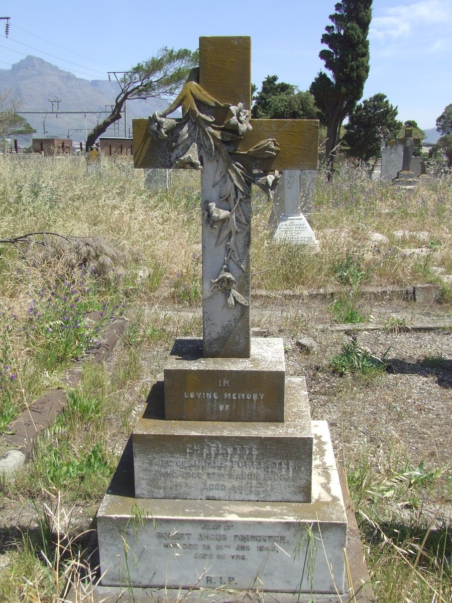 FORRESTER Charlotte -1903 :: FORRESTER Robert Angus -1945