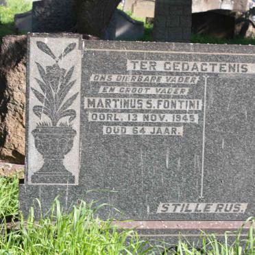 FONTINI Martinus S. -1945
