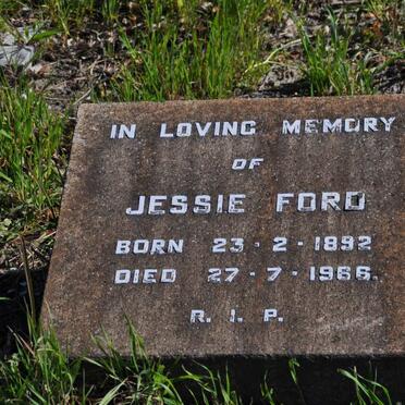 FORD Jessie 1892-1966