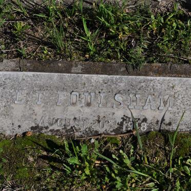 FOULSHAM E.T. -1918