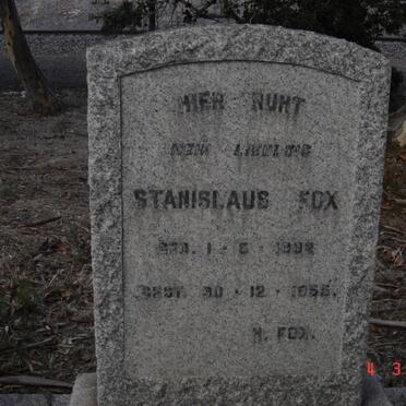 FOX Stanislaus 1882-1935