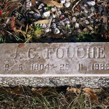 FOUCHE J.C. 1904-1985