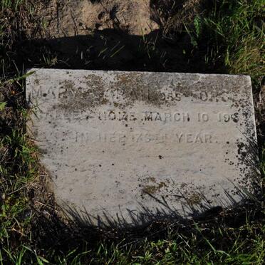 FORGES Mary Sarah, des -19??