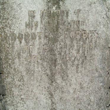 FORBES Dorothy -1913