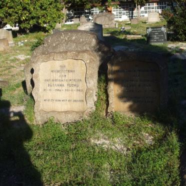 FUCHS Alexis 1885-1961 &amp; Susanna 1886-1962