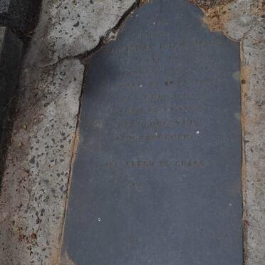 FRANCIS Joseph -186?