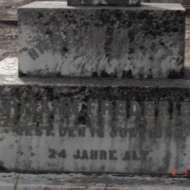 FREDERICKS Hermann -1896