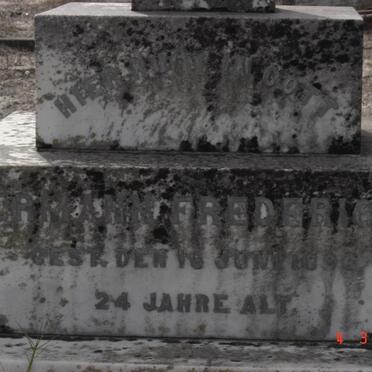 FREDERICKS Hermann -1896