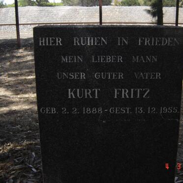 FRITZ Kurt 1888-1955