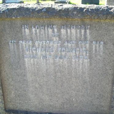 FRANCIS Richard -19??