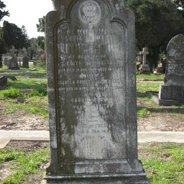 FREITAS Louiz, de -1913 :: DE FREITAS Edith -1909 :: GOMES Isabela nee DE FREITAS -1911