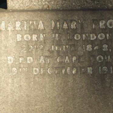 FROST Martha Mary 1848-1919