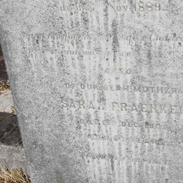 FRAENKEL Sarah -1908