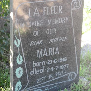 FLEUR Maria, la 1918-1977
